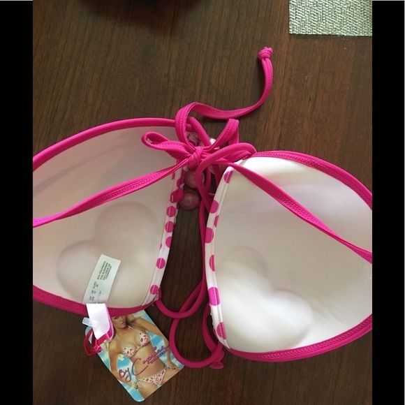 By Caprice Pink Union Jack Tie Side Bikini Briefs bb. - Picture 2 of 8